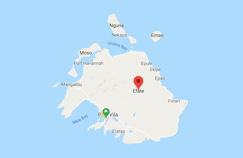 vanuatu map