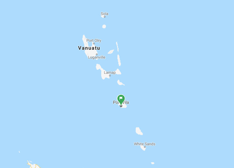 vanuatu map
