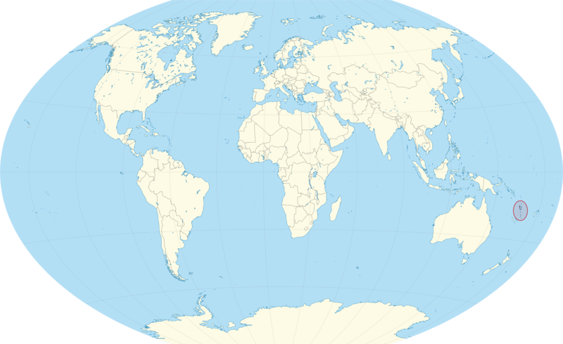 vanuatu map
