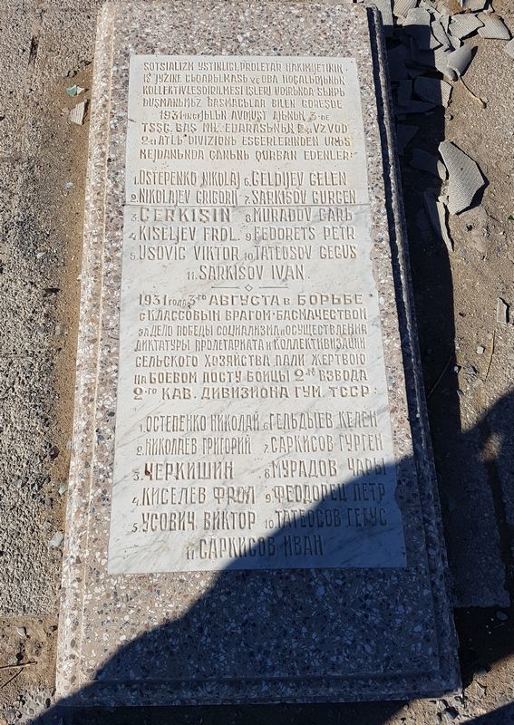 Basmachi Monument