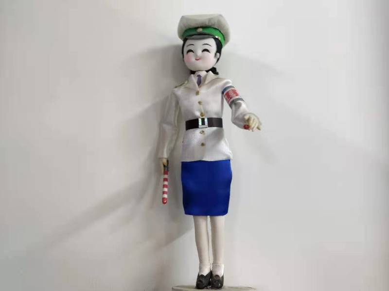 north korean women traffic office r