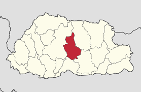 Bhutan map where is bhutan