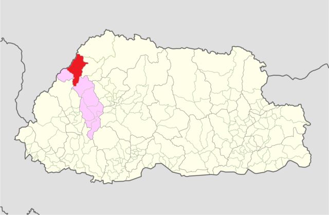 Bhutan map where is bhutan